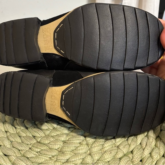 OSSTONE Otto Moto Black Leather/Suede Chukka Retro Boots NWOB - Picture 8 of 8